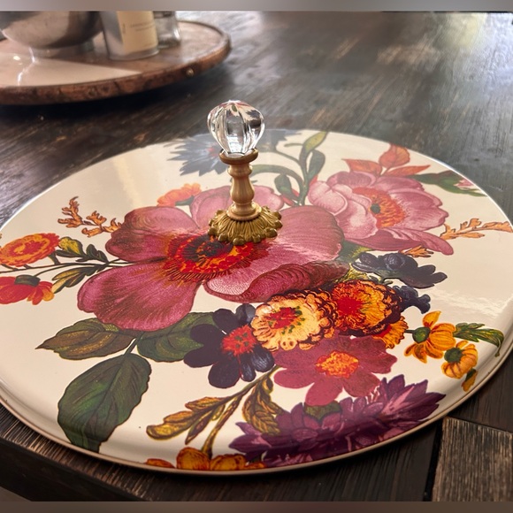 MacKenzie-Childs Other - Mackenzie Childs floral cheese Course platter